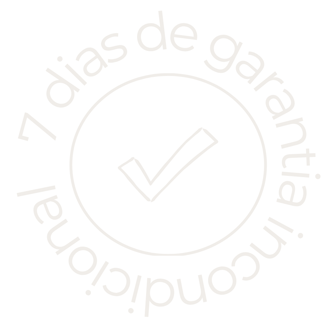 7 dias de garantia incondicional